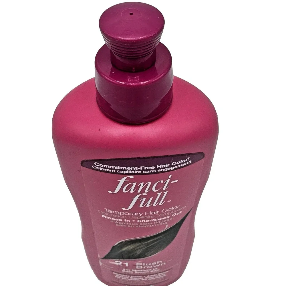Clairol Fancy Full Plush Brown 21 Temporary Hair Color Rinse 9oz NOS Dye